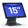 Tout en Un iggual TPV AIO 15" J4125 4GB + 128GB 6USB 15" Intel Celeron J4125 4 GB RAM 128 GB SSD