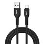 Câble USB A vers USB-C iggual IGG320006 Noir 1