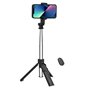 Perche pour selfie Celly CLICKSFSTICKBK Noir Smartphone