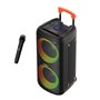 Haut-parleurs bluetooth portables Celly PARTYSPEAKERWLM Noir 4 W