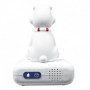 Réveil digital Ours Polaire avec veilleuse lumineuse en 3D et effets sonores - L 41,99 €