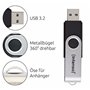 Clé USB INTENSO Office Line 128 GB Noir