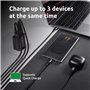 Chargeur mural INTENSO W65ACC Noir 65 W