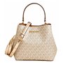 Sac à Bandoulière Michael Kors PRATT Doré 20 x 17 x 10 cm