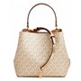 Sac à Bandoulière Michael Kors PRATT Doré 20 x 17 x 10 cm