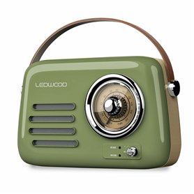 Radio Transistor Ledwood ALMA GREY Vert 30 W