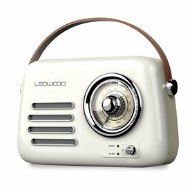 Radio Transistor Ledwood ALMA WHI Blanc 30 W