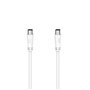 Câble Coaxial Antenne TV Hama 00205047 Blanc 5 m