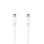 Câble Coaxial Antenne TV Hama 00205047 Blanc 5 m