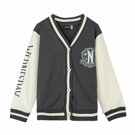 Veste de Survêtement pour Enfants Wednesday Gris foncé