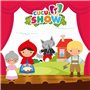 Marionnette en peluche Colorbaby Chaperon Rouge