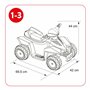 Quad électrique Feber Racy Bleu