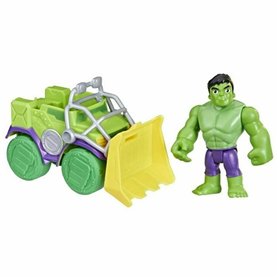 Playset Hasbro Spidey Amazing Friends Hulk Vert