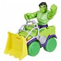 Playset Hasbro Spidey Amazing Friends Hulk Vert