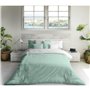Housse de Couette Naturals FUNDA NORDICA BICOLOR REVERSIBLE Blanc Vert 200 x 200 cm Réversible