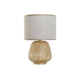 Lampe de bureau DKD Home Decor Marron Naturel Bambou 50 W 220 V 32 x 32 x 49 cm Lampe de bureau DKD Home Decor Marron Naturel Bambou 50 W 220 V 32 x 32 x 49 cm