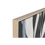 Cadre Home ESPRIT Vert Rose Fleurs Moderne (2 Unités)