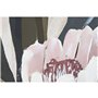 Cadre Home ESPRIT Vert Rose Fleurs Moderne (2 Unités)