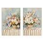 Cadre Home ESPRIT Cottage Vase (2 Unités)