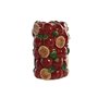 Vase Home ESPRIT Vert Bordeaux Céramique 21 x 21 x 30 cm