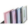 Cadre photo Home ESPRIT Bleu Vert Verre Bois MDF Urbaine (4 Unités)