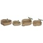 Centre de Table Home ESPRIT Vert Naturel Tropical 33 X 32 X 8 CM (2 Unités)