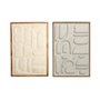 Cadre Home ESPRIT Beige Moderne Urbaine 75 x 3 x 105 cm (2 Unités)