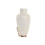 Vase Home ESPRIT Blanc Doré Aluminium Moderne 16 x 16 x 31 cm