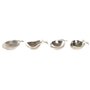 Vide-poches Home ESPRIT Argenté Aluminium Shabby Chic 16 x 10 x 4 cm