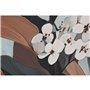 Cadre Home ESPRIT Vert Fleurs Shabby Chic 80 x 3,5 x 120 cm (2 Unités)