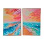 Cadre Home ESPRIT Plage méditerranéen 80 x 3