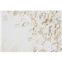 Cadre Home ESPRIT Blanc Cercles 102 x 4,5 x 102 cm (2 Unités)