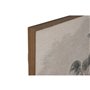 Jeu de 3 tableaux Home ESPRIT Marron Noir Palmiers 180 x 4 x 120 cm (3 Pièces)
