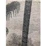 Jeu de 3 tableaux Home ESPRIT Marron Noir Palmiers 180 x 4 x 120 cm (3 Pièces)
