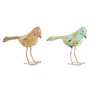Figurine Décorative Home ESPRIT Vert Rose 26 x 9 x 24 cm (2 Unités)