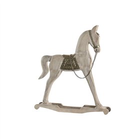 Figurine Décorative Home ESPRIT Argenté Naturel Cheval 53 X 10 X 60 CM Figurine Décorative Home ESPRIT Argenté Naturel Cheval 53 X 10 X 60 CM
