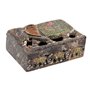 Boîte à bijoux Home ESPRIT Marron Multicouleur 15 X 10 X 5