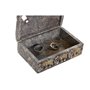 Boîte à bijoux Home ESPRIT Marron Multicouleur 15 X 10 X 5,5 CM