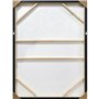 Cadre Home ESPRIT Rouge Abstrait Moderne Avec relief 103 x 4 x 143 cm