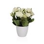 Plante décorative Versa Fer Textile Plastique Roses 8 X 18 CM