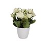 Plante décorative Versa Fer Textile Plastique Roses 8 X 18 CM