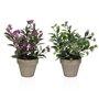 Plante décorative Versa Fer Textile Plastique 11 x 26 cm