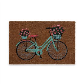 Paillasson Versa PVC Fibres de coco 40 x 2 x 60 cm Bicyclette