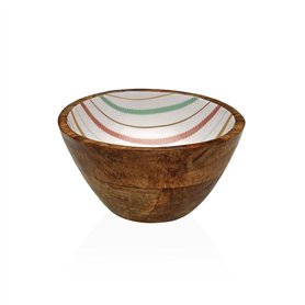 Bol Versa Flint Bois de manguier 13 x 7 x 13 cm