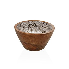 Bol Versa Glob Bois de manguier 13 x 7 x 13 cm