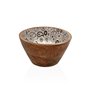 Bol Versa Glob Bois de manguier 13 x 7 x 13 cm