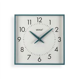Horloge Murale Versa Bleu Plastique 4