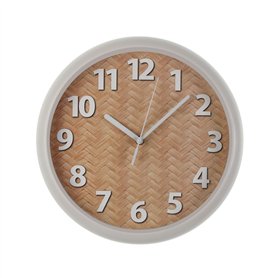 Horloge Murale Versa Plastique 30 x 30 x 4