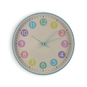 Horloge Murale Versa Multicouleur Plastique 30 x 30 x 4