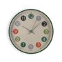 Horloge Murale Versa Multicouleur Plastique 30 x 30 x 4